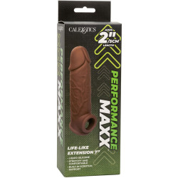 CALEXOTICS - PERFORMANCE MAXX LEBENSNAHE EXTENSION 7 BRAUNE HAUT – Produktansicht 12