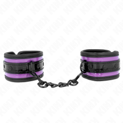 KINK - NEOPREN HANDGELENKFESSELN HELLLILA VERSTELLBAR 21-28 CM X 5 CM – Produktansicht 2
