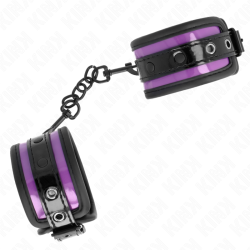 KINK - NEOPREN HANDGELENKFESSELN HELLLILA VERSTELLBAR 21-28 CM X 5 CM – Produktansicht 3