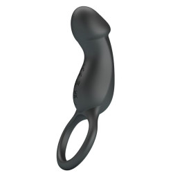 PRETTY LOVE - TRAE VIBRATIONSRING MIT SCHWARZEM STIMULATOR – Produktansicht 3