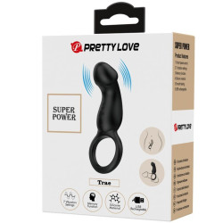 PRETTY LOVE - TRAE VIBRATIONSRING MIT SCHWARZEM STIMULATOR – Produktansicht 6