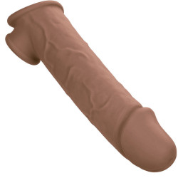 CALEXOTICS - PERFORMANCE MAXX LEBENSNAHE EXTENSION 8 BRAUNE HAUT – Produktansicht 7