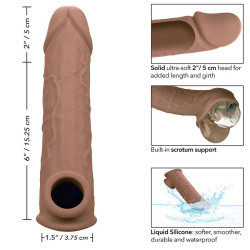 CALEXOTICS - PERFORMANCE MAXX LEBENSNAHE EXTENSION 8 BRAUNE HAUT – Produktansicht 11