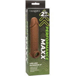 CALEXOTICS - PERFORMANCE MAXX LEBENSNAHE EXTENSION 8 BRAUNE HAUT – Produktansicht 12