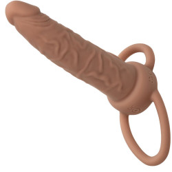 CALEXOTICS - PERFORMANCE MAXX WIEDERAUFLADBARER DUAL-PENETRATOR, BRAUN – Produktansicht 7