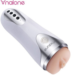 NALONE - MAGICIAN MASTURBATOR MIT VIBRATION WEISS – Produktansicht 3