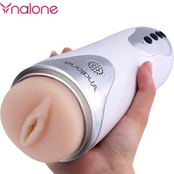 NALONE - MAGICIAN MASTURBATOR MIT VIBRATION WEISS – Produktansicht 5