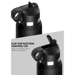 PDX PLUS - FAP FLASK FLASCHE DISCRET STROKER KLAR MODELL 1 – Produktansicht 3