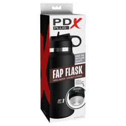 PDX PLUS - FAP FLASK FLASCHE DISCRET STROKER KLAR MODELL 1 – Produktansicht 6