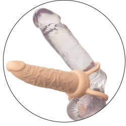 CALEXOTICS - PERFORMANCE MAXX WIEDERAUFLADBARER DUAL PENETRATOR, HELLE HAUT – Produktansicht 10