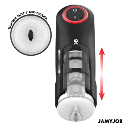 JAMYJOB - AUTOMATISCHER VAGINA-MASTURBATOR MIT GRAVITY-FUNKTION, 5 SAUGMODI – Produktansicht 2