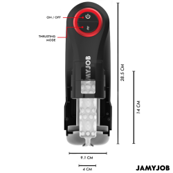 JAMYJOB - AUTOMATISCHER VAGINA-MASTURBATOR MIT GRAVITY-FUNKTION, 5 SAUGMODI – Produktansicht 3