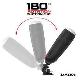 JAMYJOB - AUTOMATISCHER VAGINA-MASTURBATOR MIT GRAVITY-FUNKTION, 5 SAUGMODI – Produktansicht 4