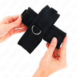 KINK - KREUZMANSCHETTEN SCHWARZ 34 X 5,5 CM – Produktansicht 2