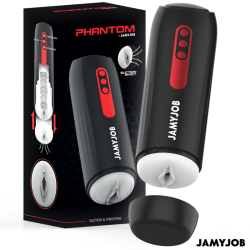 JAMYJOB - PHANTOM AUTOMATISCHER VAGINA-MASTURBATOR 5 SAUG- UND STOSSMODI – Produktansicht 2
