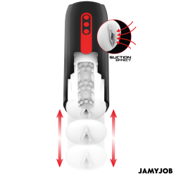 JAMYJOB - PHANTOM AUTOMATISCHER VAGINA-MASTURBATOR 5 SAUG- UND STOSSMODI – Produktansicht 3