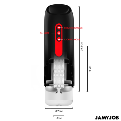 JAMYJOB - PHANTOM AUTOMATISCHER VAGINA-MASTURBATOR 5 SAUG- UND STOSSMODI – Produktansicht 4