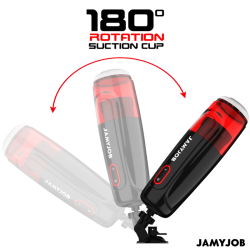 JAMYJOB - STORM AUTOMATISCHER VAGINA-MASTURBATOR 10 ROTATIONS- UND STOSSMODI – Produktansicht 5