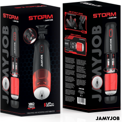 JAMYJOB - STORM AUTOMATISCHER VAGINA-MASTURBATOR 10 ROTATIONS- UND STOSSMODI – Produktansicht 7