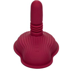 CALEXOTICS - RIDER MASSAGER DOPPELMOTOR FERNBEDIENUNG ROT – Produktansicht 3