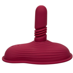 CALEXOTICS - RIDER MASSAGER DOPPELMOTOR FERNBEDIENUNG ROT – Produktansicht 4