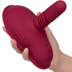 CALEXOTICS - RIDER MASSAGER DOPPELMOTOR FERNBEDIENUNG ROT – Produktansicht 11