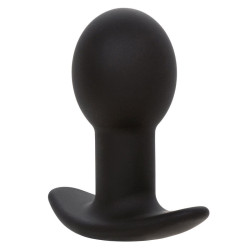 CALEXOTICS - ROCK BOTTOM ANAL PLUG 10 VIBRATIONEN SILIKON SCHWARZ – Produktansicht 2