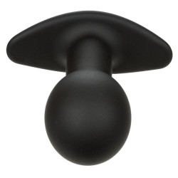 CALEXOTICS - ROCK BOTTOM ANAL PLUG 10 VIBRATIONEN SILIKON SCHWARZ – Produktansicht 4