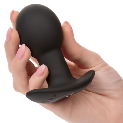 CALEXOTICS - ROCK BOTTOM ANAL PLUG 10 VIBRATIONEN SILIKON SCHWARZ – Produktansicht 6