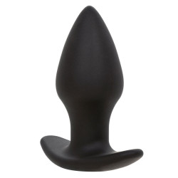 CALEXOTICS - ROCK BOTTOM PERFECT ANAL PLUG 10 VIBRATIONEN SILIKON SCHWARZ – Produktansicht 3