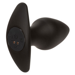 CALEXOTICS - ROCK BOTTOM PERFECT ANAL PLUG 10 VIBRATIONEN SILIKON SCHWARZ – Produktansicht 4