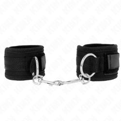 KINK - HANDGELENKFESSELN SCHWARZ VERSTELLBAR 18-35 CM X 6 CM – Produktansicht 2