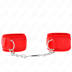 KINK - NEOPREN HANDGELENKFESSELN ROT 42 X 5 CM – Produktansicht 2