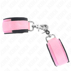 KINK - VERSTELLBARE NEOPREN-HANDHANDFESSELN ROSA VERSTELLBAR 22-34 CM – Produktansicht 3