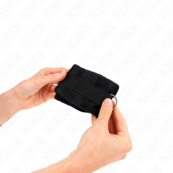 KINK - BEGINNER PELZHANDMANSCHETTEN SCHWARZ 30 X 7 CM – Produktansicht 4