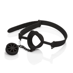 CALEXOTICS - SCANDAL -GAG MIT SCHWARZEM SILIKON-PLUG