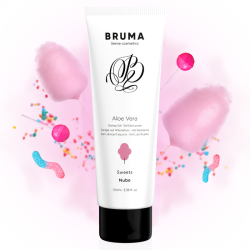 BRUMA - ALOE VERA GLEITGEL ZUCKERWATTE GESCHMACK 100 ML – Produktansicht 3