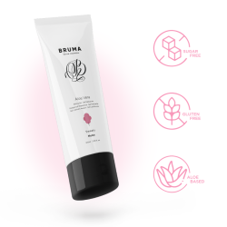 BRUMA - ALOE VERA GLEITGEL ZUCKERWATTE GESCHMACK 100 ML – Produktansicht 4