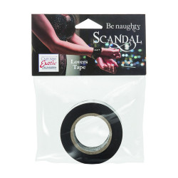 CALEXOTICS - SCANDAL SCHWARZES BONDAGE-BAND – Produktansicht 2