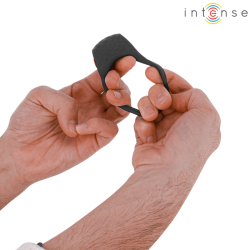 INTENSE - CLOVER VIBRATOR PENISRING 10 VIBRATIONEN SCHWARZ – Produktansicht 5