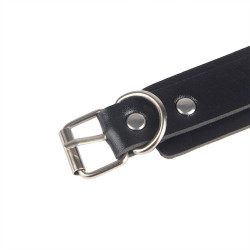 SUBBLIME - 953690 HANDSCHELLEN MIT BONDAGE-GÜRTEL SCHWARZ EINE GRÖSSE – Produktansicht 6