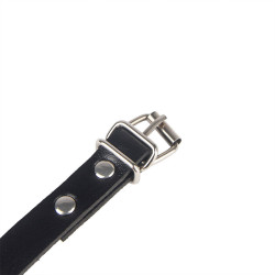 SUBBLIME - 953690 HANDSCHELLEN MIT BONDAGE-GÜRTEL SCHWARZ EINE GRÖSSE – Produktansicht 8