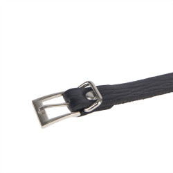 SUBBLIME - 953713 PUNK BONDAGE GÜRTEL METALLSCHNALLE SCHWARZ EINE GRÖSSE – Produktansicht 6
