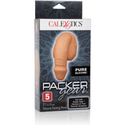 CALEXOTICS - SILIKON-PACKUNG PENIS 12.75 CM KARAMELL – Produktansicht 3