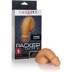 CALEXOTICS - SILIKON-PACKUNG PENIS 12.75 CM KARAMELL – Produktansicht 5