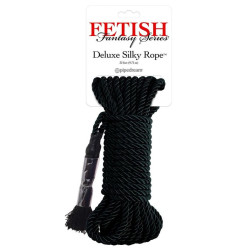 FETISH FANTASY SERIES – SCHWARZES DELUXE-SEIDENSEIL 9,75 M