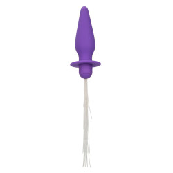 CALEXOTICS - SOUTHERN LIGHTS LIGHT UP LEUCHTENDE ANALSTECKER 10 VIBRATIONEN SILIKON LILA – Produktansicht 2