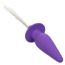 CALEXOTICS - SOUTHERN LIGHTS LIGHT UP LEUCHTENDE ANALSTECKER 10 VIBRATIONEN SILIKON LILA – Produktansicht 3