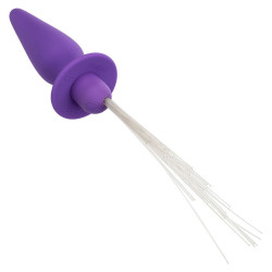 CALEXOTICS - SOUTHERN LIGHTS LIGHT UP LEUCHTENDE ANALSTECKER 10 VIBRATIONEN SILIKON LILA – Produktansicht 4