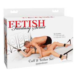 FETISH FANTASY CUFF UND TETHER SET – Produktansicht 2